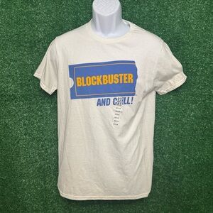 Blockbuster Graphic T-Shirt in white